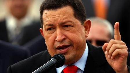 Venezuelas President Hugo Chavez