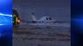 Plane hits jogger during emergency landing