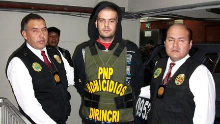 A judge on ordered Joran van der Sloot jailed on charges of murder and robbery in the killing of a 21-year-old Lima girl.