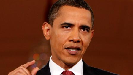 President Barack Obama makes an opening statement during a news conference in the East Room of the White House in Washington, Wednesday July 22, 2009.