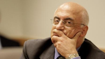 FILE - In this Monday Oct.18, 2010 file photo showing fertility specialist Dr. Michael Kamrava prepares for a hearing before the California Board of Medical Examiners on possible suspension or revocation of his medical license, in Los Angeles. He is accused of grossly negligent treatment of `Octomom Nadya Suleman and another patient.