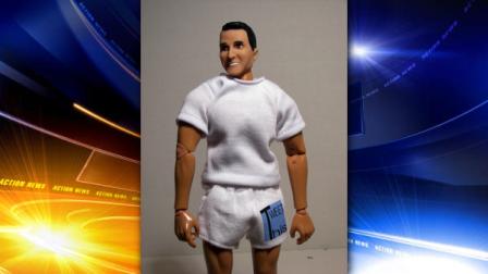 This photo released Tuesday, June 14, 2011, by HeroBuilders.com, shows a doll in the likeness of Rep. Anthony Weiner being sold by the Oxford, Conn., company. The online action figure company has jumped on the Weiner sexting scandal with a doll of the U.S. congressman in two versions: censored and uncensored. The standard doll, shown, for $39.95 and the anatomically correct for adults only version for an extra $10.