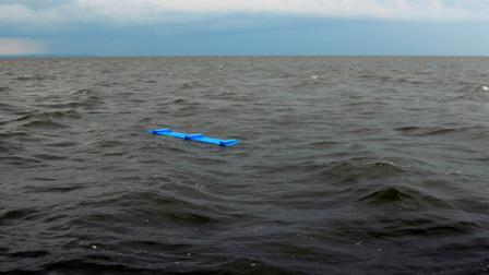 In this photo provided by Russia Emergency Situations Ministry press service, Sunday July 10, 2011, showing debris from a tourist boat that sank on the Volga River, in central Russia on Sunday, with 180 people aboard. One person is reported to be dead and 15 still missing after the double-decker passenger boat sank in the middle of the river some 3 kilometers (2 miles) away from the nearest bank, in the Tatarstan region, about 450 miles (750 kilometers) east of Moscow, according to Regional emergencies ministry spokesman Marat Rakhmatullin. (AP Photo/Russian Ministry of Emergency Situations press service)