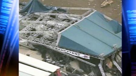 Stage collapse at Indiana State Fair