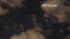 What was in the sky?