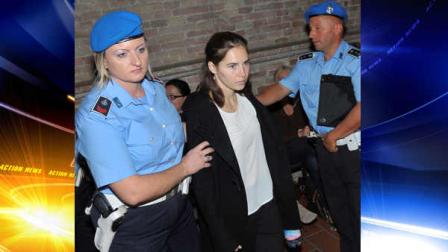 Amanda Knox, center, is escorted to the Perugia court, Italy, Monday, Sept. 26, 2011. Amanda Knox cant sleep or eat properly as she waits to know if an appeals court in Italy will uphold or overturn her murder conviction, a friend of the jailed American student said. A verdict is expected in early October, capping an appeals trial that began almost a year ago. Knox was convicted of sexually assaulting and murdering Meredith Kercher, her British roommate in Perugia, and sentenced to 26 years in prison. Knoxs boyfriend at the time of the 2007 murder, Raffaele Sollecito of Italy, was convicted of the same charges and sentenced to 25 years.