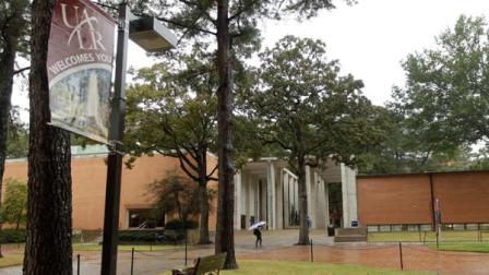A woman walks across the University of Arkansas-Little Rock campus in Little Rock, Ark., Tuesday, Oct. 18, 2011. The body of slain student Patricia Guardado, who was last seen near the school Oct. 12, was found Sunday south of Little Rock. Police ruled her death a homicide, but authorities havent named any suspects or released details about how the 20-year-old sophomore was killed.