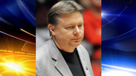 This March 13, 2010 file photo shows Oklahoma State womens basketball head coach Kurt Budke reacting to a 74-69 loss against Oklahoma in an NCAA college basketball game at the Big 12 Basketball Conference tournament in Kansas City, Mo. Oklahoma State University says Budke and assistant coach Miranda Serna were killed in a plane crash in central Arkansas. The university said in a news release Friday, Nov. 18, 2011 that the two were on a recruiting trip to Arkansas when the plane crashed near Perryville, about 45 miles west of Little Rock.