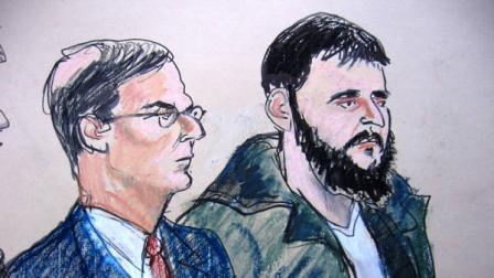 In this Jan. 9, 2010, courtroom sketch, defense attorney Robert Gottlieb, left, is seated next to his client, defendant Adis Medunjanin, at the federal courthouse in New York City. When New York undercover officers and informants were infiltrating a mosque in Queens in 2006, they failed to notice the increasingly radical sentiments of a young man who prayed there. Police also kept tabs on a Muslim student group at Queens College, but missed a members growing anti-Americanism. Those two men and friends _ Najibullah Zazi at the mosque and Medunjanin at the school _ would go on to be accused of plotting a subway bombing that officials have called the most serious terrorist threat to the United States since Sept. 11, 2001.