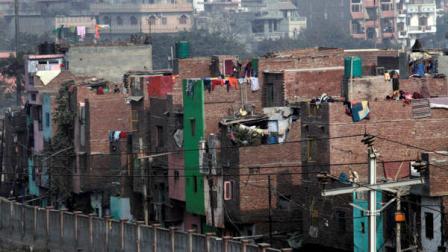 This Dec. 20, 2011 photo shows congested houses built close to each other in Indias most crowded northeast district of New Delhi, India. If a major earthquake were to strike Indias seismically vulnerable capital, this neighborhood, home to 2.2 million people and Indias most crowded district, would likely collapse into an apocalyptic nightmare.