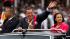 Venezuelas President Hugo Chavez waves during a...