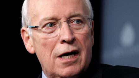Former Vice President Dick Cheney addresses the third annual Washington Ideas Forum at the Newseum in Washington, Thursday Oct. 6, 2011. The Atlantic, the Aspen Institute, and the Newseum presented the third Annual Washington Ideas Forum, which drew together more than 60 policy makers, business leaders, and top journalists for a series of conversations and in-depth interviews about the direction of the country. (AP Photo/Manuel Balce Ceneta)