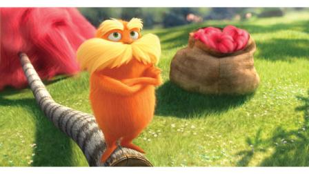 In this film image released by Universal Pictures, animated character Lorax, voiced by Danny Devito, is shown in a scene from Dr. Seuss The Lorax. (AP Photo/Universal Pictures)
