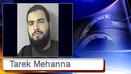 FILE - This Wednesday, Oct. 21, 2009, file booking photo provided by the Sudbury, Mass., Police Dept. shows Tarek Mehanna, of Sudbury, after he was arrested and charged with conspiring to plot terror attacks. A federal judge ruled during a hearing in Boston Thursday, Oct. 13, 2011, that prosecutors in the case cannot refer to American troops as our soldiers during his trial, scheduled to begin on Oct. 24. The judge also ruled Mehanna supporters cannot wear their customary yellow scarves or Free Tarek T-shirts once the trial begins.