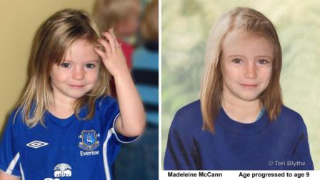 This undated image released by the Metropolitan Police shows composite photos of four year old missing child Madeleine McCann and an age progression computer generated image of her at 9 years old. Londons Metropolitan Police said Wednesday April 25, 2012, they will release a new image of the girl, who went missing on a family vacation in the Algarve coast in Portugal in May 2007. Police say they still have regular contact with her parents and continue to investigate.