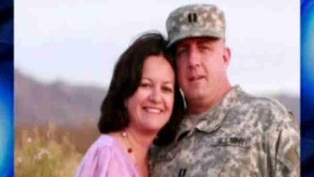 Pictured: Captain Bruce Kevin Clark and his wife Susan.
