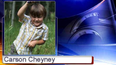 This undated photo provided by the family via Park City Medical Center shows Carson Dean Cheney, 4, who died July 5, 2012 after a large tombstone fell and hit the boy while he and his family were visiting a historic cemetery in the Utah ski resort town of Park City. (AP Photo/Park City Medical Center)