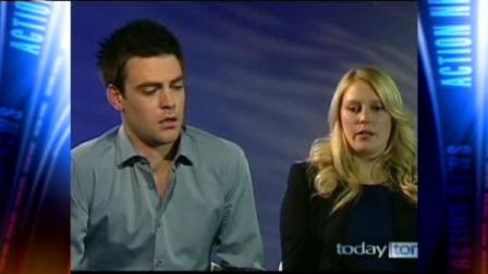 2DayFM DJs Michael Christian and Mel Greig