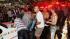 A victim of a fire in a club is carried in Santa...