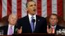 President Barack Obama, flanked by Vice President Joe Biden and House Speaker John Boehner of Ohio, gives his State of the Union address during a joint session of Congress on Capitol Hill in Washington, Tuesday Feb. 12, 2013. (AP Photo/Charles Dharapak, Pool)  
