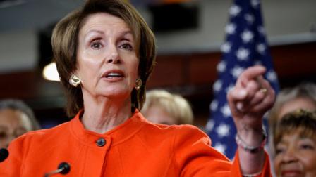 FILE - In this Jan. 23, 2013, file photo, House Minority Leader Nancy Pelosi of Calif., holds a news conference on Capitol Hill in Washington, to discuss the reintroduction of the Violence Against Women Act. Calling a truce in the partisan battles, Congress appears ready to send to President Barack Obama a bill that renews and expands the nations primary law on protecting women from domestic violence. (AP Photo/Jacquelyn Martin, File)