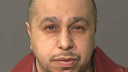 This undated photo, provided by the New York City Police Department on Monday March 4, 2013, shows Julio Acevedo, 44, who police are looking for in connection with the death of an expectant couple that was killed in a car accident in Brooklyn early Sunday morning and their premature baby, who was delivered alive but did not survive. (AP Photo/NYPD)