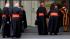 Cardinal Gianfranco Ravasi, left, arrives for a meeting at the Vatican, Friday, March 8, 2013. The last cardinal who will participate in the conclave to elect the next pope arrived in Rome on Thursday, meaning a date can now be set for the election. One U.S. cardinal said a decision on the start date is expected soon. (AP Photo/Alessandra Tarantino)