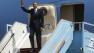 President Barack Obama waves as he steps off Air Force One upon his arrival at Ben Gurion International Airport in Tel Aviv, Israel, Wednesday, March 20, 2013, (AP Photo/Pablo Martinez Monsivais)  