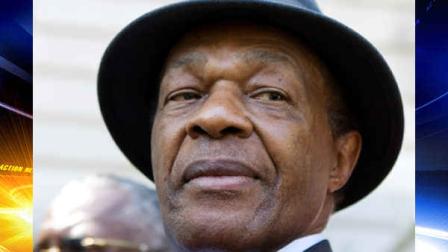 FILE - In this July 6, 2009 file photo, former District of Columbia Mayor Marion Barry attends a news conference in Washington. Barry has been hospitalized in Las Vegas. Barry is currently a District of Columbia councilmember. His chief of staff told The Associated Press on Monday that Barry is resting comfortably and is expected to make a full recovery. (AP Photo/Manuel Balce Ceneta, File)