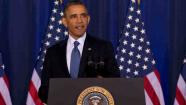 President Barack Obama arrives to talks about national security, Thursday, May 23, 2013, at the National Defense University at Fort McNair in Washington. (AP Photo/Carolyn Kaster)