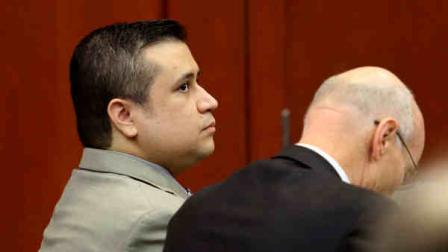 George Zimmerman, left, sits with co-counsel Don West during a hearing in Seminole circuit court, in Sanford, Fla., Thursday, June 6, 2013. (AP Photo/Orlando Sentinel, Joe Burbank, Pool)