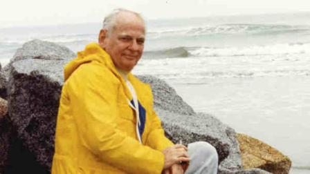This undated photo provided by Mark Foley shows his father, Charles Chuck Foley. Chuck Foley, inventor of the iconic Twister game that launched decades of awkward social interactions at parties died Thursday, July 11, 2013, at a care facility in St. Louis Park, Minn, according to Mark Foley. He was 82. (AP Photo/Courtesy of Mark Foley)