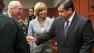 George Zimmerman, right, is congratulated by his defense team after being found not guilty during Zimmermans trial in Seminole circuit court in Sanford, Fla. on Saturday, July 13, 2013. Jurors found Zimmerman not guilty of second-degree murder in the fatal shooting of 17-year-old Martin in Sanford, Fla. The six-member, all-woman jury deliberated for more than 15 hours over two days before reaching their decision Saturday night. (AP Photo/Gary W. Green, Pool)
