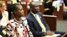 Sybrina Fulton, front left, mother of slain teen Trayvon Martin, and family attorney Benjamin Crump, watch the proceedings in the George Zimmerman trial in Seminole circuit court in Sanford, Fla., Monday, June 17, 2013. Zimmerman has been charged with second-degree murder for the 2012 shooting death of Trayvon Martin.(AP Photo/Orlando Sentinel, Joe Burbank, Pool)