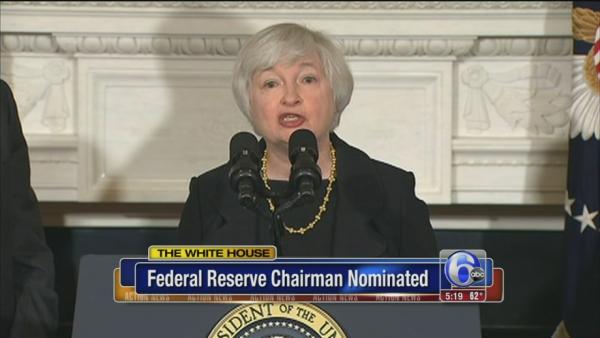 Obama nominates Yellen to succeed Bernanke at Fed