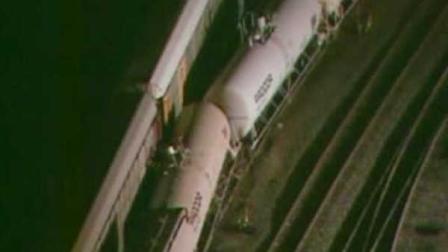 Hundreds of homes in northern Ohio were evacuated Wednesday after a railcar, possibly damaged in a derailment, leaked flammable liquid in a rail yard.