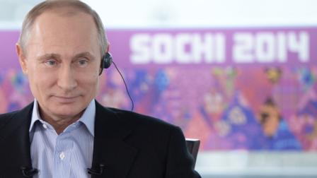 In this Friday, Jan. 17, 2014 photo made available by Presidential Press Service on Sunday, Jan. 19, 2014, Russian President Vladimir Putin listens to a translation during an interview to Russian and foreign media at the Russian Black Sea resort of Sochi, which will host Winter Olympic Games on Feb. 7, 2014. President Vladimir Putin once again has offered assurances to gays planning to attend the Sochi Olympics, but his arguments defending Russias ban on homosexual propaganda to minors show the vast gulf between how he understands the issues and how homosexuality is generally viewed in the West. In an interview with Russian and foreign television stations broadcast Sunday, Putin equated gays with pedophiles and spoke of the need for Russia to cleanse itself of homosexuality as part of efforts to increase the birth rate. (AP Photo/RIA Novosti, Alexei Nikolsky, Presidential Press Service)