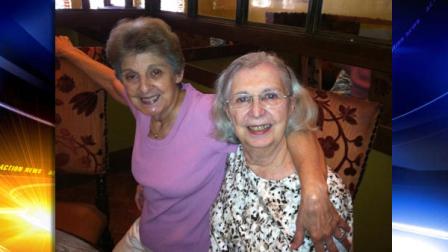 A picture of two wonderful sisters: my mom, Aunt Maryann.