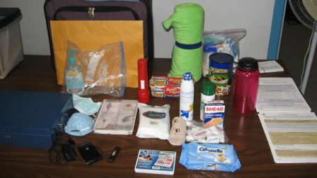 David Murphy says putting together an emergency preparedness kit should be a family affair.