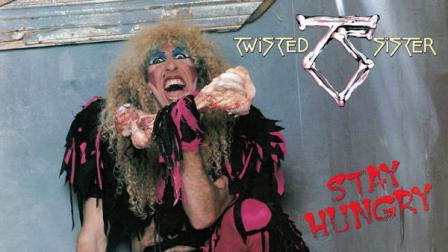 In this CD cover image released by Rhino records, the latest by Twisted Sister Stay Hungry, is shown.