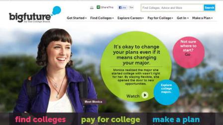 David Murphy reports: BigFuture.org replaces collegeboard.com.