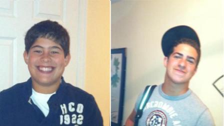 Micah and Billy on their first day of school!