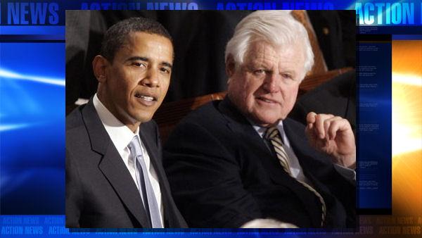 Two generations of Kennedys are endorsing fellow Democrat Barack Obama for president.