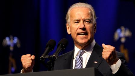 U.S. Vice President Joe Biden speaks at the Ohio Democratic Partys annual state dinner, Saturday, June 25, 2011, in Columbus, Ohio. (AP Photo/Jay LaPrete)