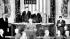 President Dwight Eisenhower stands ready to...