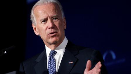 FILE - In this March 21, 2012 file photo, Vice President Joe Biden speaks at Mellon Auditorium in Washington. Biden on Sunday, May 6, 2012 said hes absolutely comfortable with gay couples who marry getting the same civil rights and liberties as heterosexual couples, a stand that gay rights advocates interpreted as an endorsement of same-sex marriage. (AP Photo/Carolyn Kaster, File)