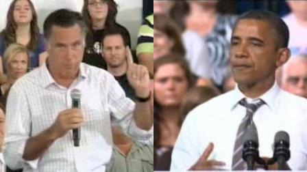 Mitt Romney, Barack Obama