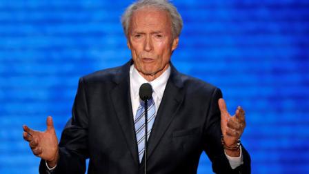 Actor Clint Eastwood addresses the Republican National Convention in Tampa, Fla., on Thursday, Aug. 30, 2012. (AP Photo/J. Scott Applewhite)