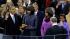 President Barack Obama receives the oath of...