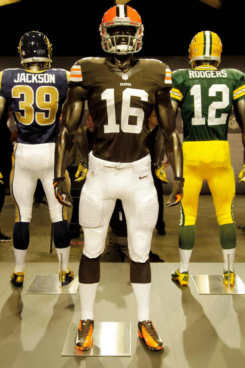 NFL unveils new uniforms